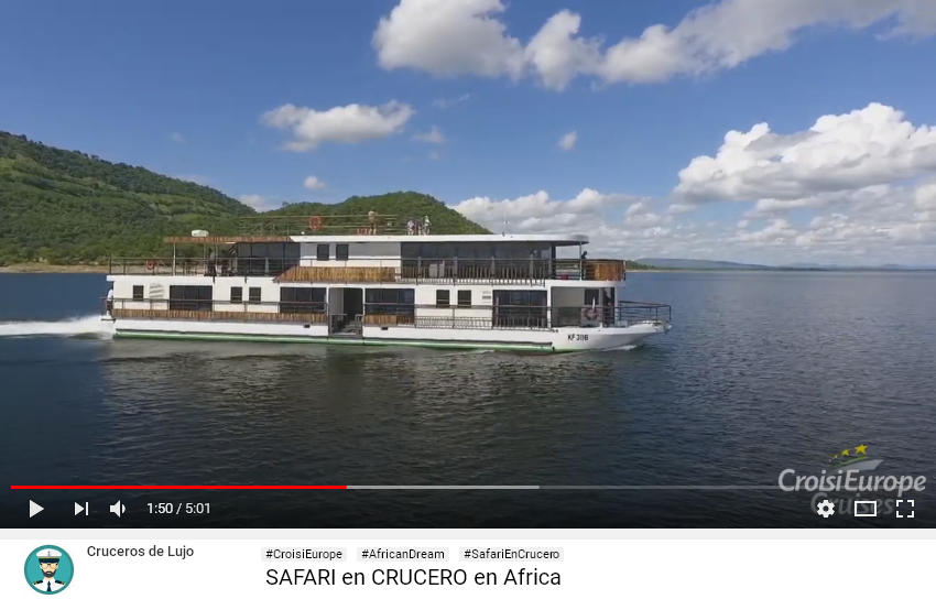 SAFARI AFRICA CRUCEROS SAFARI AFRICAN DREAM CROISIEUROPE CRUCEROS AFRICAN CRUISES #Safari #CrucerosAfrica #Cruceros #SafariEnBarco #AfricanDream #CroisiEurope